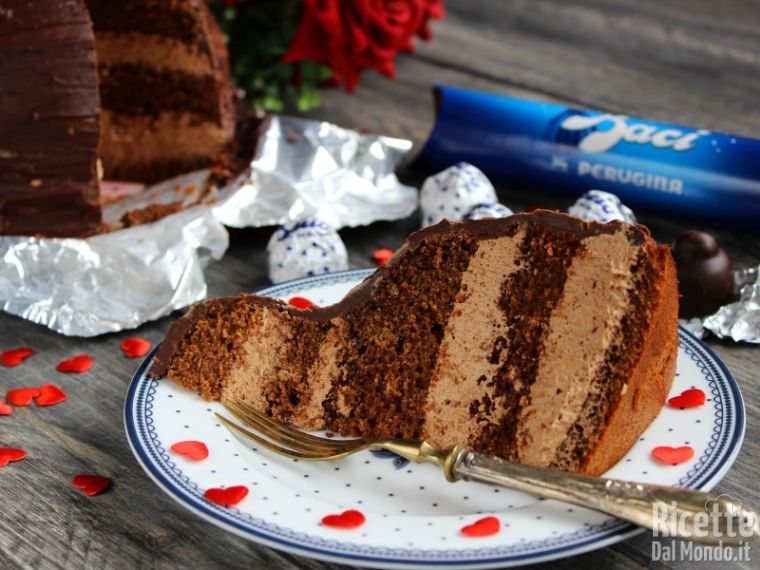 Torta Bacio Perugina Al Cioccolato RicetteDalMondo It