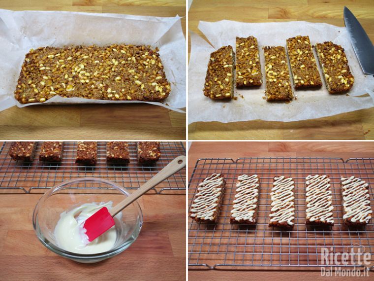 Barrette ai cereali fatte in casa - Ricette di Gabri, Ricetta