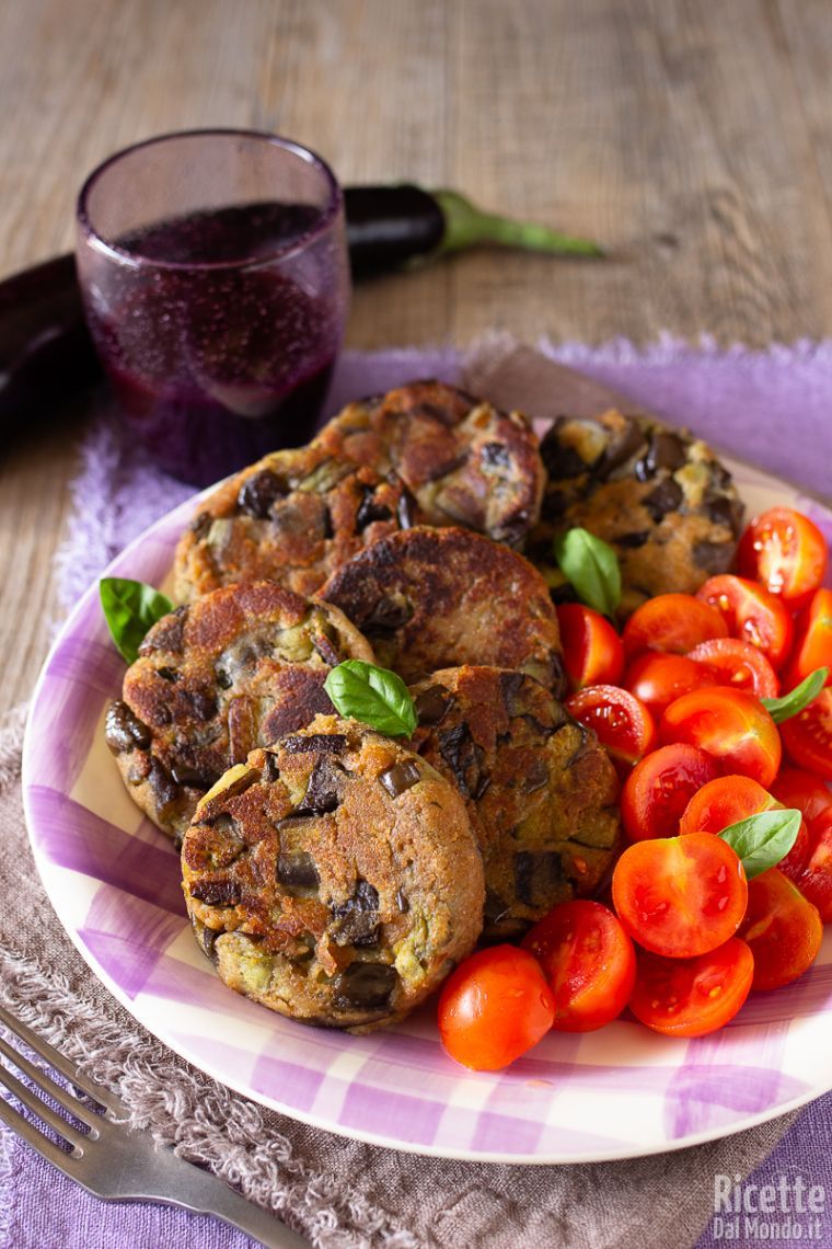 Burger Di Melanzane Vegetariani Senza Uova E Morbidissimi