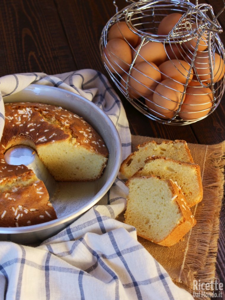 Ciambella della nonna semplice e soffice|RicetteDalMondo