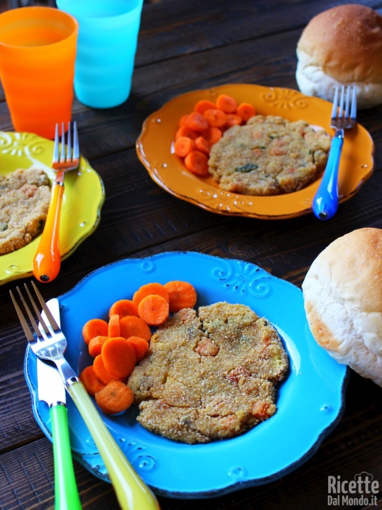 Cotolette Di Verdure Al Forno Ricettedalmondo It