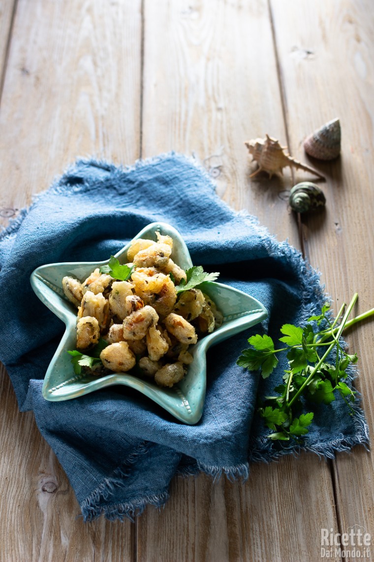 Ricetta cozze in pastella