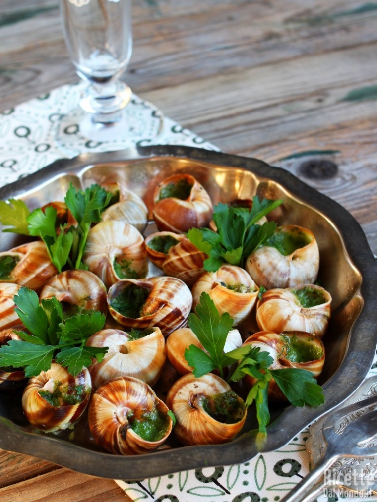 Escargot à La Bourguignonne, Ricetta Francese Semplice