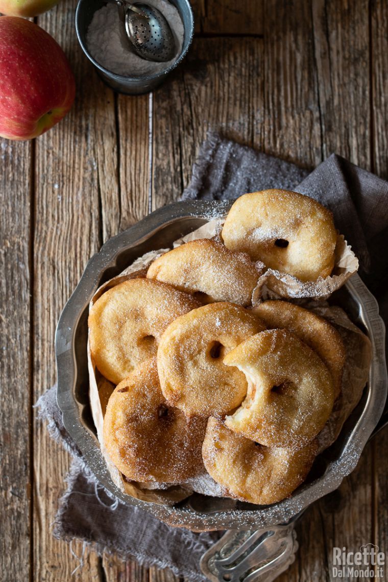 Frittelle Di Mele In Pastella, Velocissime E Gonfie!