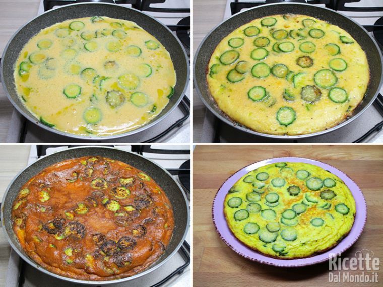 Frittata di zucchine, ricetta veloce