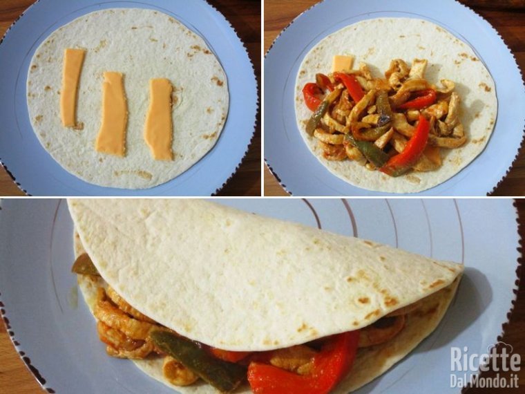 Tortillas con pollo e spezie messicane — Belin Che Buono