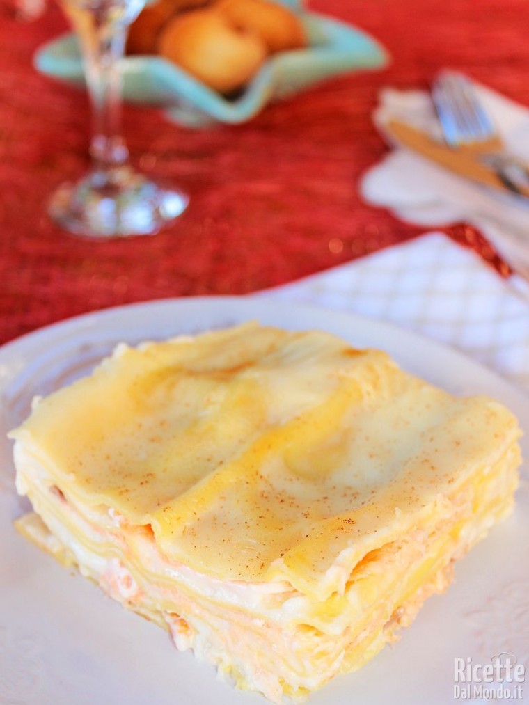 Lasagne Al Salmone Affumicato