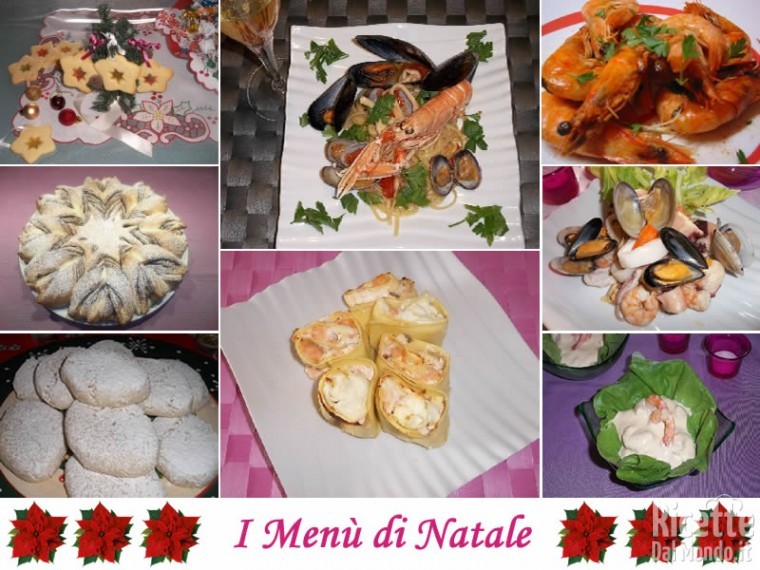 Ricette Di Natale Menu.Menu Della Vigilia Di Natale