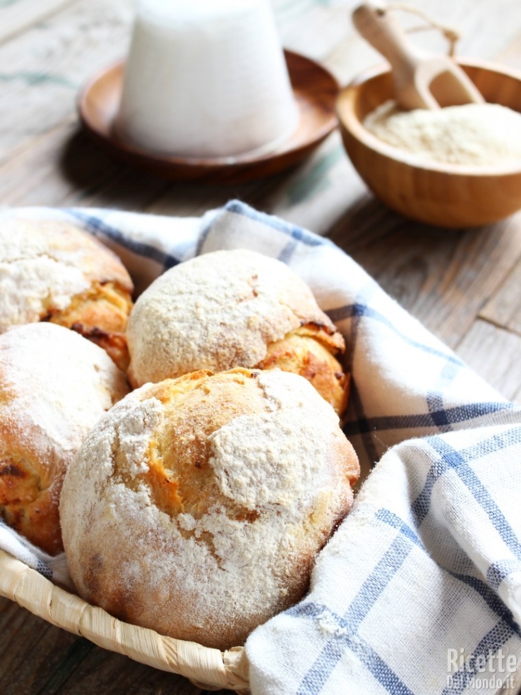 Panini Di Ricotta Sardi Fatti In Casa Ricettedalmondo