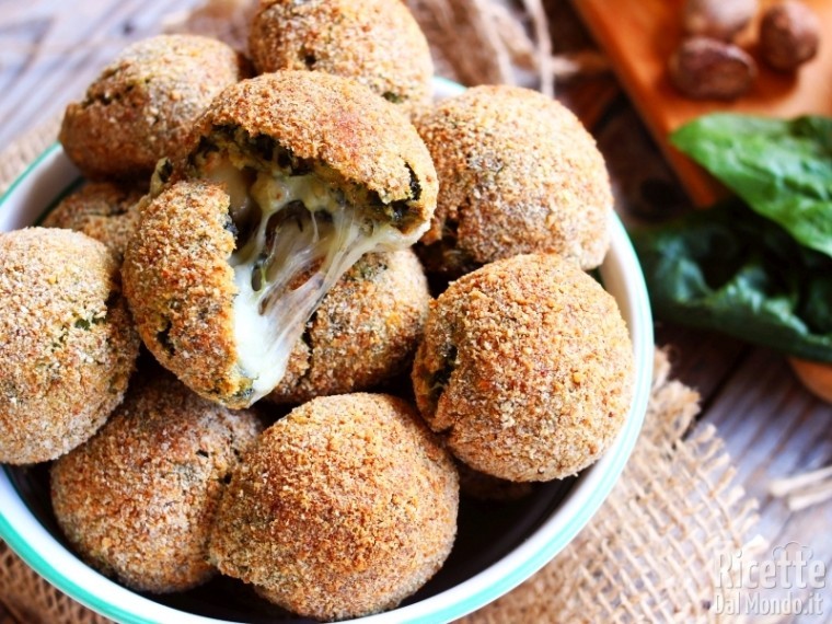 Polpette Di Spinaci E Ricotta Al Forno Ricettedalmondo