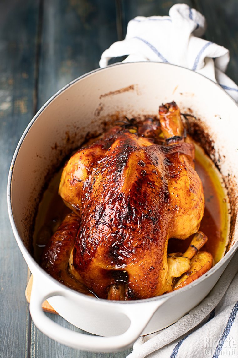 Pollo Arrosto Alla Senape E Miele La Ricetta In Pentola