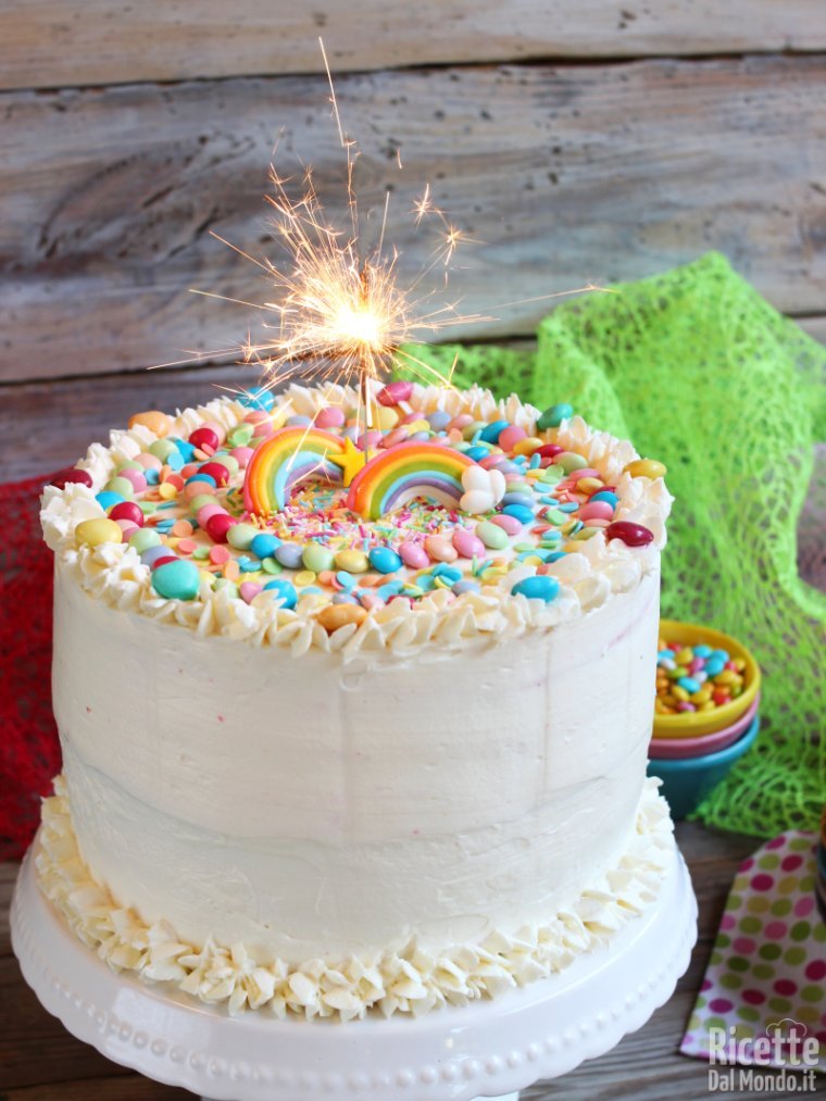 Rainbow Cake La Famosa Torta Arcobaleno