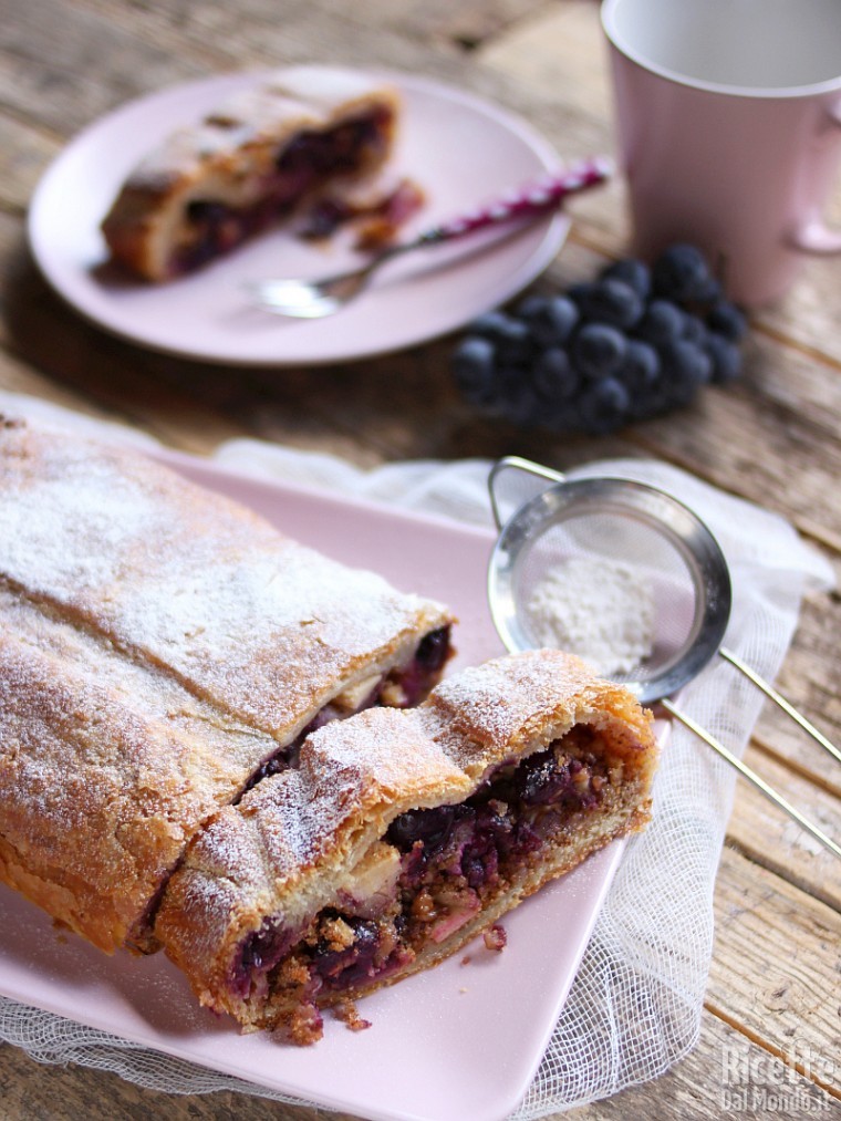 Strudel Di Mele E Uva Fragola Marianna Pascarella