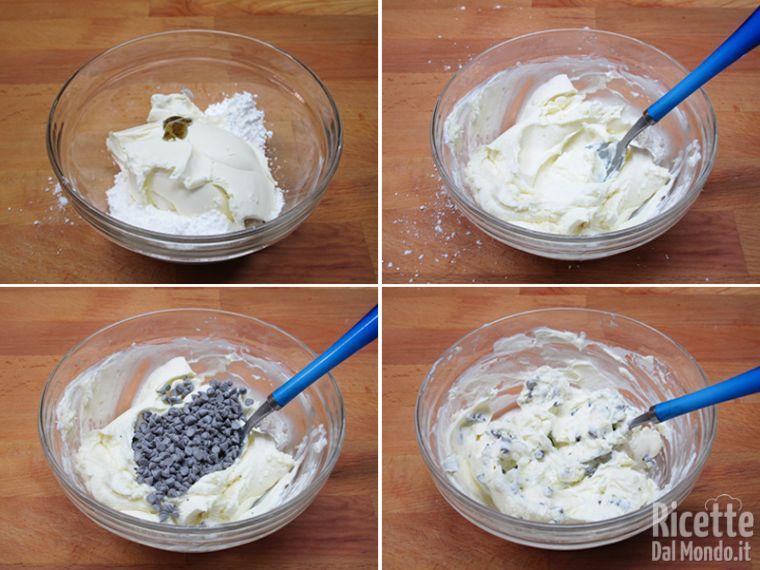 Preparare la crema al mascarpone