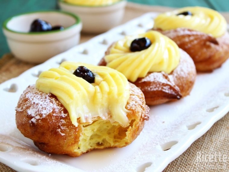 Zeppole Di San Giuseppe Fritte Perfette Per La Festa Del Pap